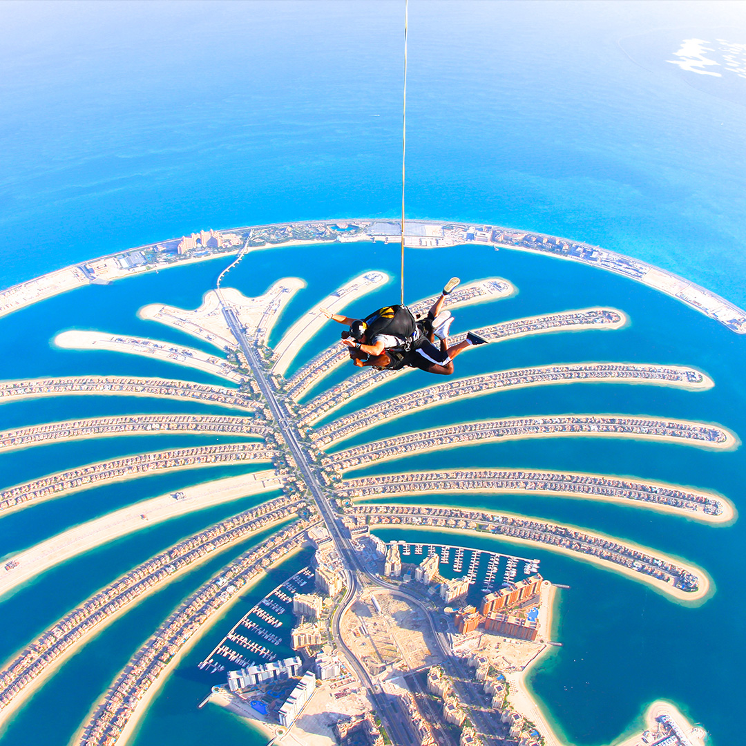 Giraffe Generals Dubai Sky Dive